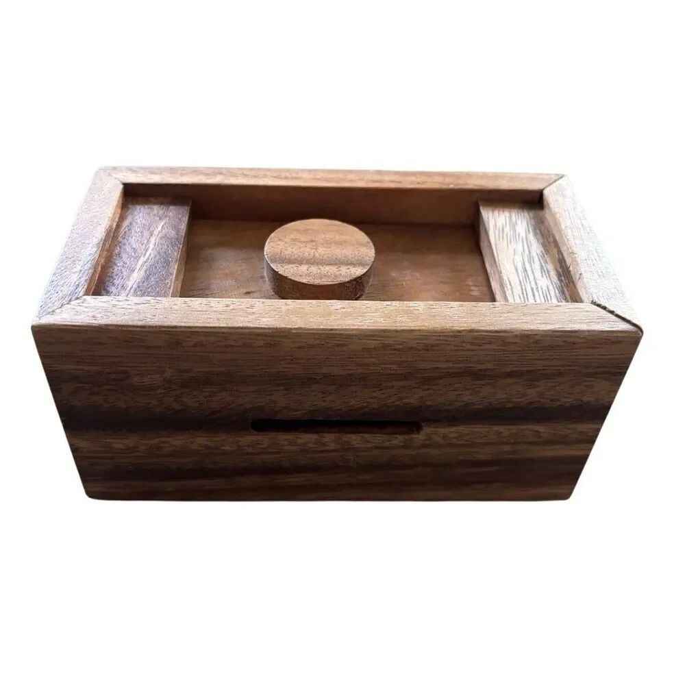 Wooden Puzzle Money Bank Gift Box